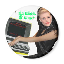 La keyboard, La Rich @ Work magnets