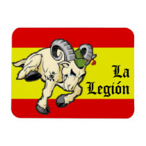 La Legión Vinyl Magnet