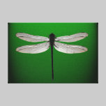 La Libellule 36 x 24 Stretched Canvas Print canvas prints