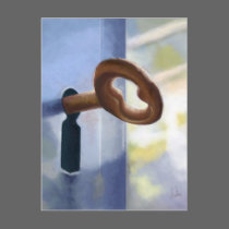 La llave / The Key. postcards