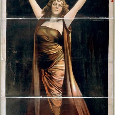 La Loie Fuller Vintage Theater cards