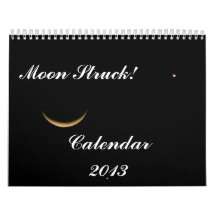 La luna pegó el calendario 2013
