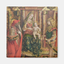 La Madonna della Rondine, after 1490 Refrigerator Magnet