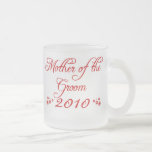 La madre adaptable roja del novio heló la taza