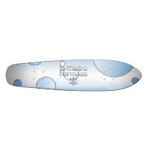 La Madre Hersa Argentina Flag Colors Pop Art Skateboard