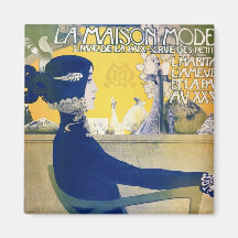 La Maison Moderne, c.1902 Refrigerator Magnet