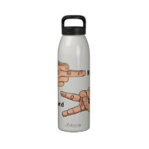 La mala mano BPA de la buena mano LIBERA la botell Botellas De Beber