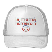 La Mamá Número 1 - Number 1 Mom in Chilean Trucker Hats