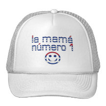 La Mamá Número 1 - Number 1 Mom in Cuban Mesh Hats