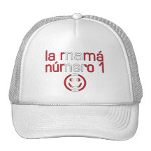 La Mamá Número 1 - Number 1 Mom in Peruvian Mesh Hats