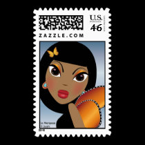 La Mariposa (Butterfly) postage