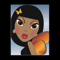 La Mariposa (Butterfly) Postcard postcards