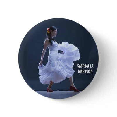LA MARIPOSA FLAMENQUILLA BUTTON* coolest EVER by gypsy_doll