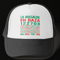 La Masacre En Gaza hats