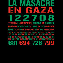 La Masacre En Gaza t-shirts