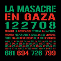 La Masacre En Gaza t-shirts