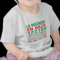 La Masacre En Gaza t-shirts