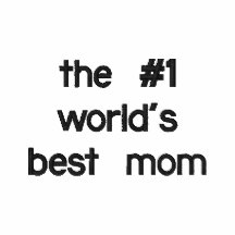 la mejor mamá del mundo #1 sudadera bordada encapuchada