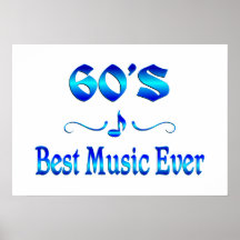 la mejor música 60s impresiones