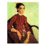 La Mousme, Sitting by Vincent van Gogh Postcard