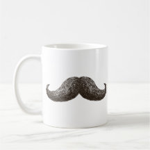 La Moustache Coffee Mug