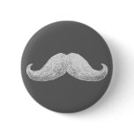 La Moustache (Dark) Pinback Buttons
