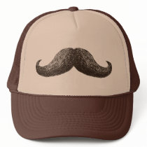 La Moustache Mesh Hats