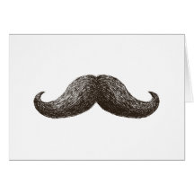 La Moustache (Horizontal) Cards