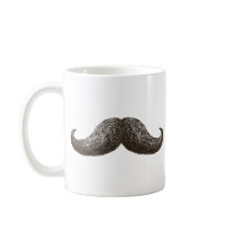 La Moustache Coffee Mug