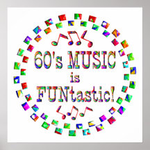 la música 60s es Funtastic Impresiones