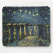 La noche estrellada, 1888 tapetes para ratón