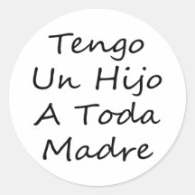 La O.N.U Hijo de Tengo un Toda Madre Pegatina
