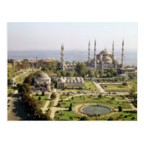 La opinión el sultán Ahmet Camii construyó 1609-16 tarjetas postales
