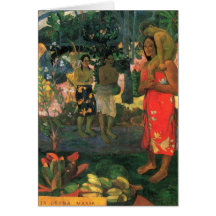 'La Orana Maria' - Paul Gauguin Card
