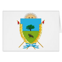 La Pampa Coat of Arms Greeting Card