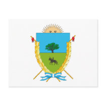 La Pampa Coat of Arms Postcard