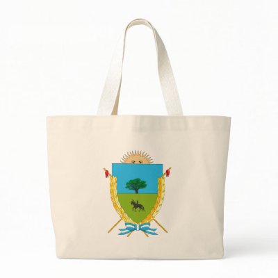 La Pampa Coat of Arms Tote Bag by FlagTshirts