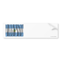 La Pampa waving flag Bumper Sticker