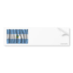 La Pampa waving flag Bumper Sticker