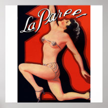 La Paree Dancer Print