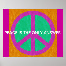 LA PAZ ES EL POSTER DE LA RESPUESTA