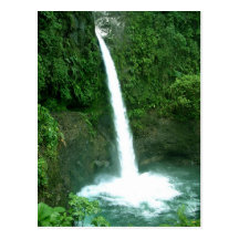 La Paz Waterfall, Costa Rica Postcard