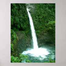La Paz Waterfall, Costa Rica Print