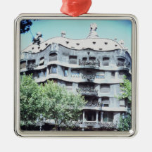 La Pedrera or Casa Mila, 1905-10 Christmas Tree Ornaments