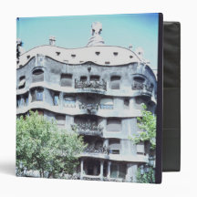 La Pedrera or Casa Mila, 1905-10 Vinyl Binders