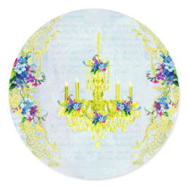 La Petite Chandelier Bella Bella Studios Sticker