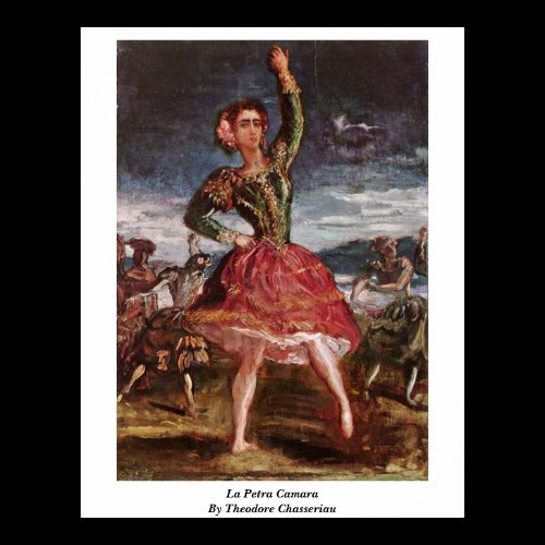 La Petra Camara By Theodore Chasseriau Print