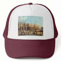 La Piazza San Marco. By Canaletto Trucker Hat