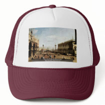 La Piazzetta By Canaletto Hat