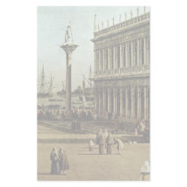 La Piazzetta Detail By Canaletto Personalized Stationery